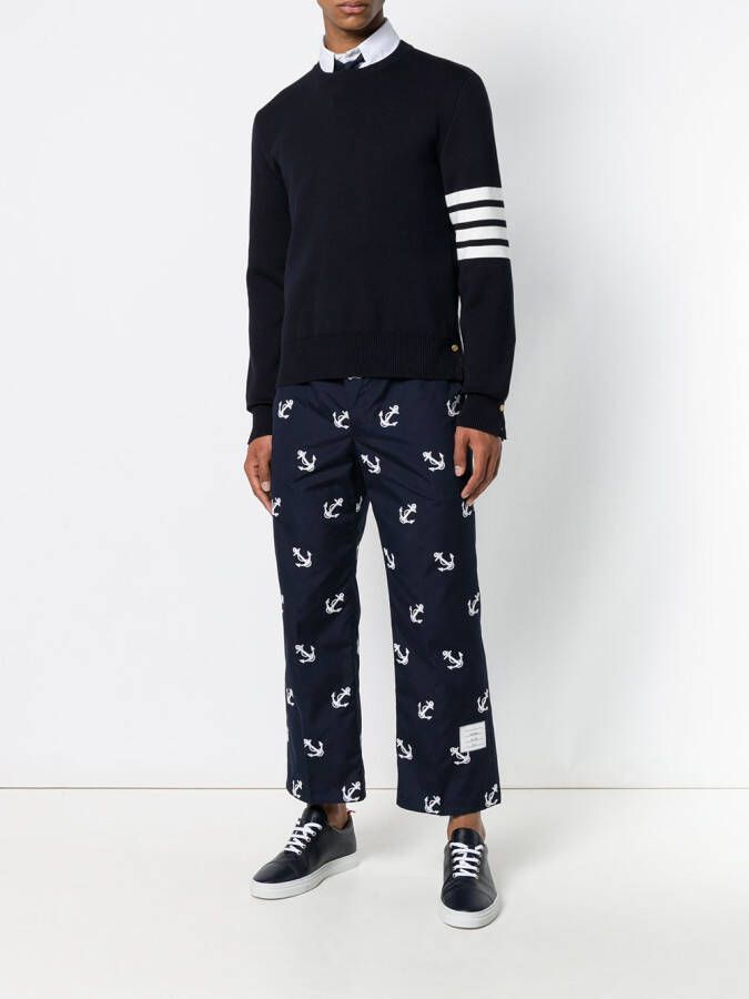 Thom Browne Trui van merinowol Blauw