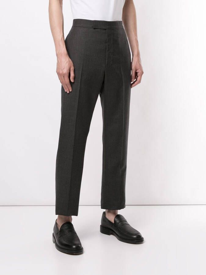 Thom Browne Twill broek Grijs