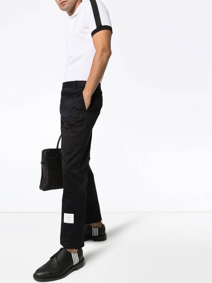 Thom Browne Twill chino Blauw