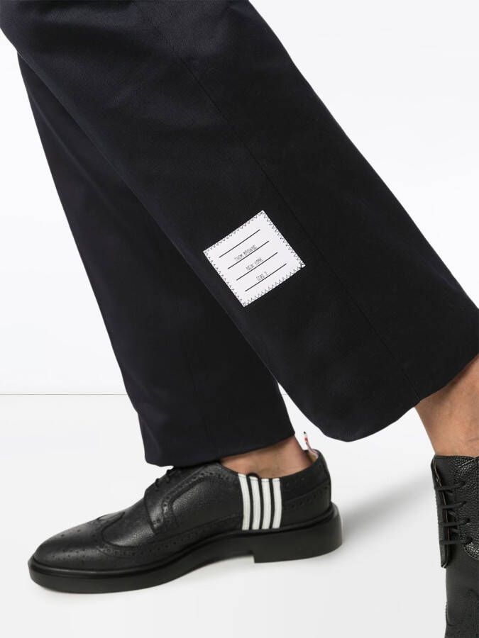 Thom Browne Twill chino Blauw