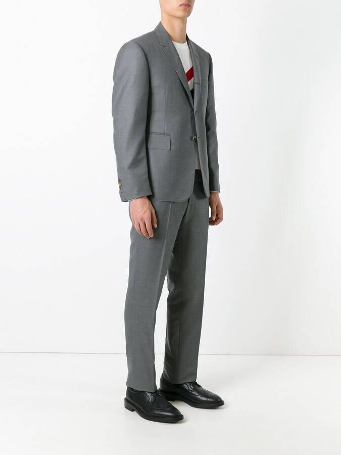 Thom Browne Twill maatpak Grijs
