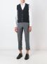 Thom Browne V-Neck Cardigan Vest In Cashmere Grijs - Thumbnail 2