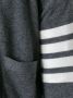 Thom Browne V-Neck Cardigan With 4-Bar Stripe In Medium Grey Cashmere Grijs - Thumbnail 5