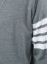 Thom Browne V-Neck Cardigan With 4-Bar Stripe In Medium Grey Merino Grijs - Thumbnail 5