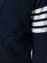 Thom Browne V-Neck Cardigan With 4-Bar Stripe In Navy Cashmere Blauw - Thumbnail 5