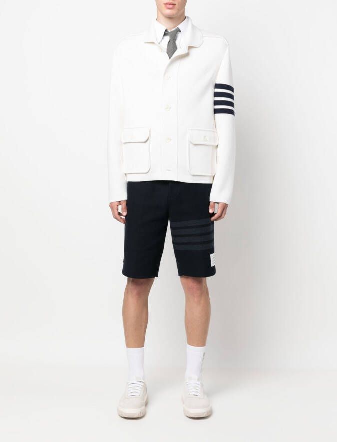 Thom Browne Vest met knopen Wit