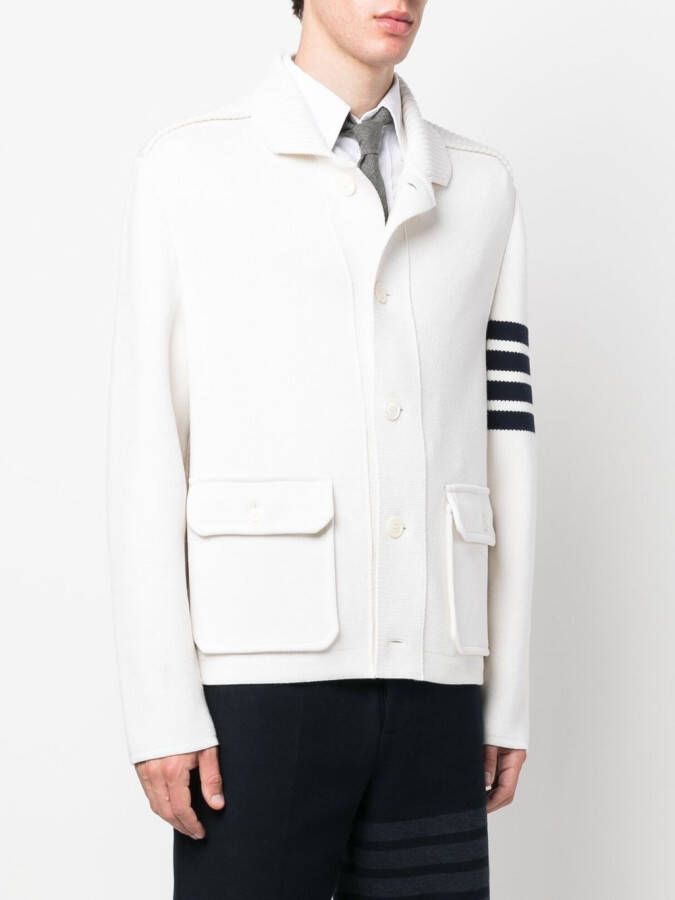 Thom Browne Vest met knopen Wit