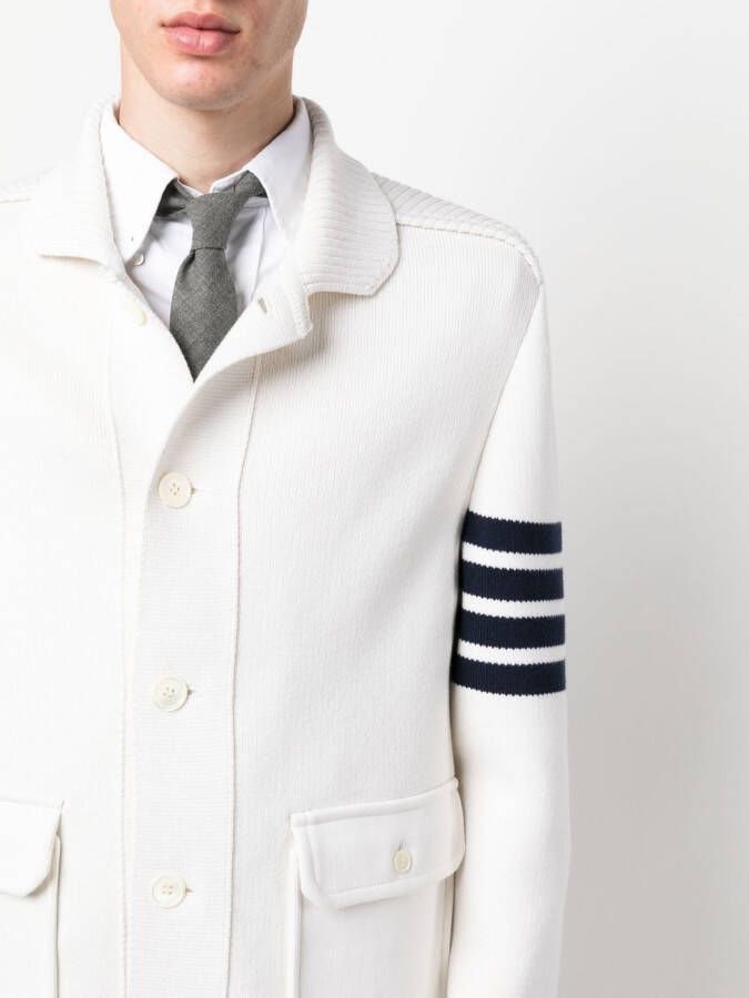 Thom Browne Vest met knopen Wit