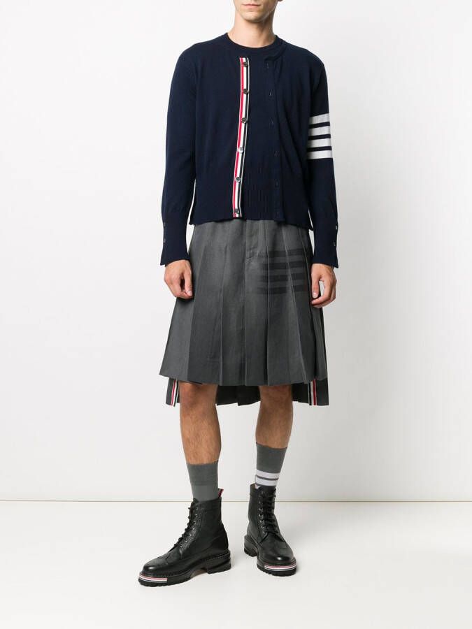 Thom Browne Vest met ronde hals Blauw