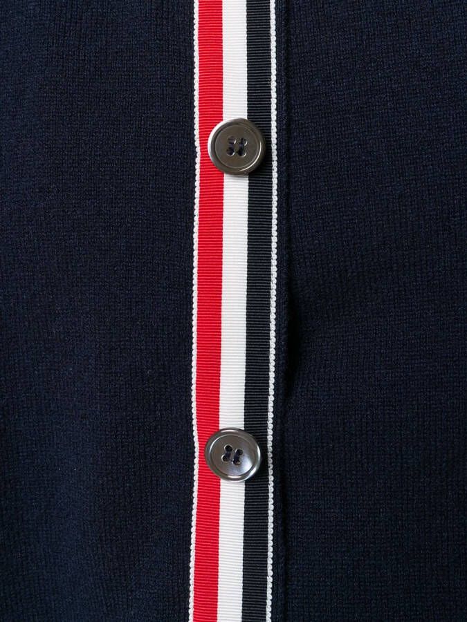 Thom Browne Vest met ronde hals Blauw