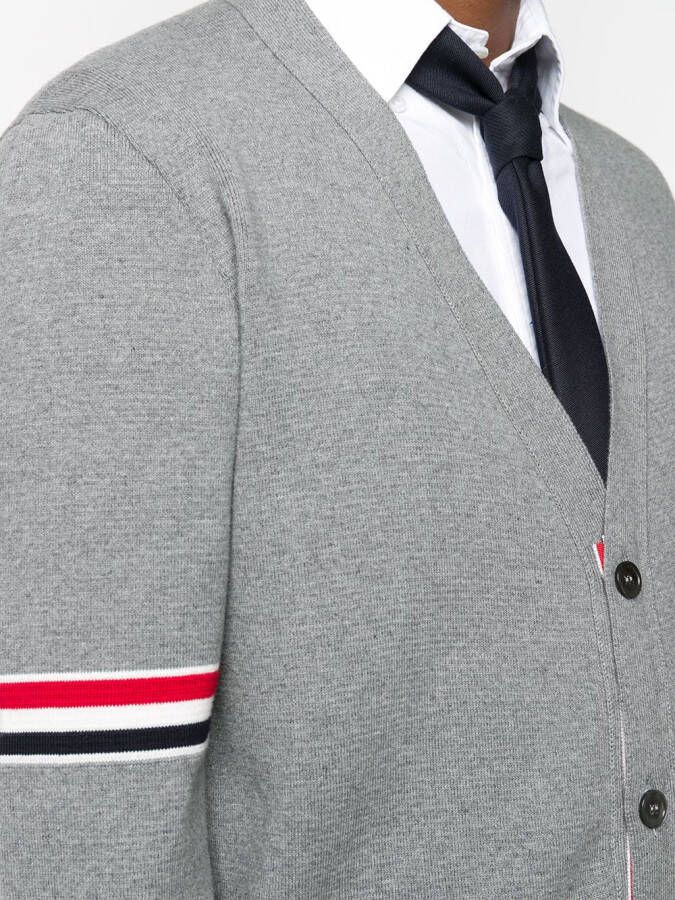 Thom Browne Vest met stiksels Grijs