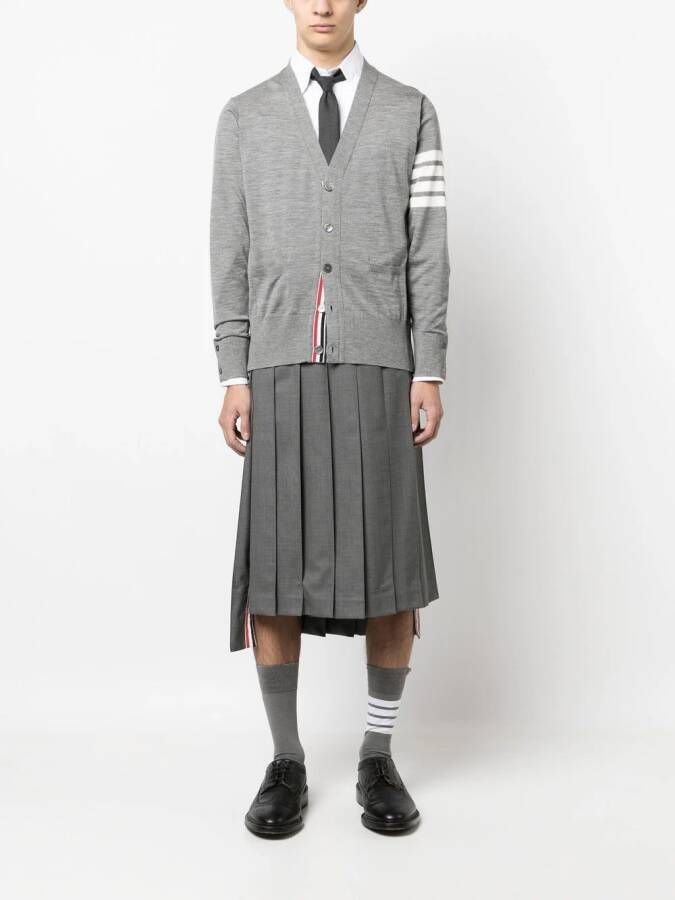 Thom Browne Vest met V-hals Grijs
