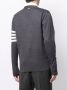 Thom Browne Vest met V-hals Grijs - Thumbnail 4