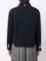 Thom Browne Wollen overhemd 415 NAVY - Thumbnail 4