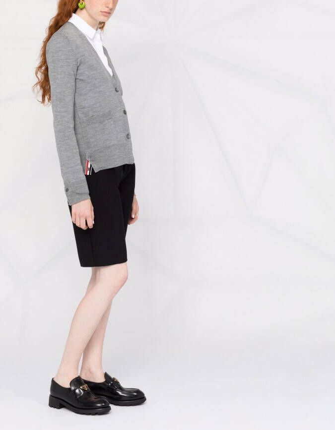 Thom Browne Wollen vest Grijs