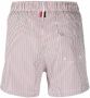 Thom Browne Zwembroek met logopatch Rood - Thumbnail 2