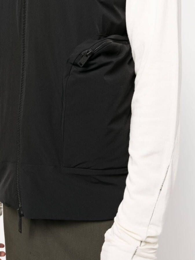 Thom Krom Bodywarmer met rits Zwart