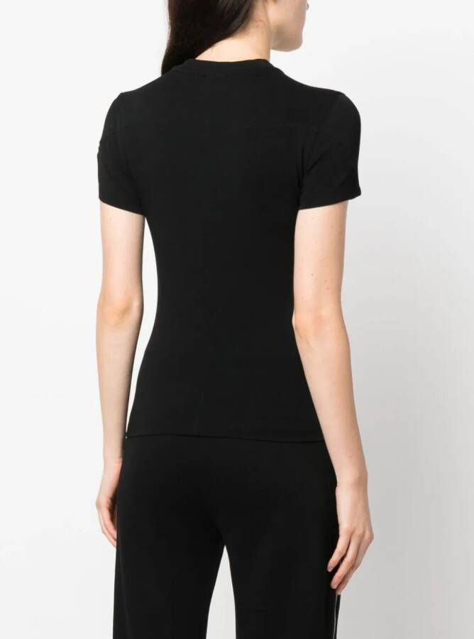 Thom Krom T-shirt met ronde hals Zwart