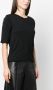 Thom Krom Katoenen T-shirt Zwart - Thumbnail 3