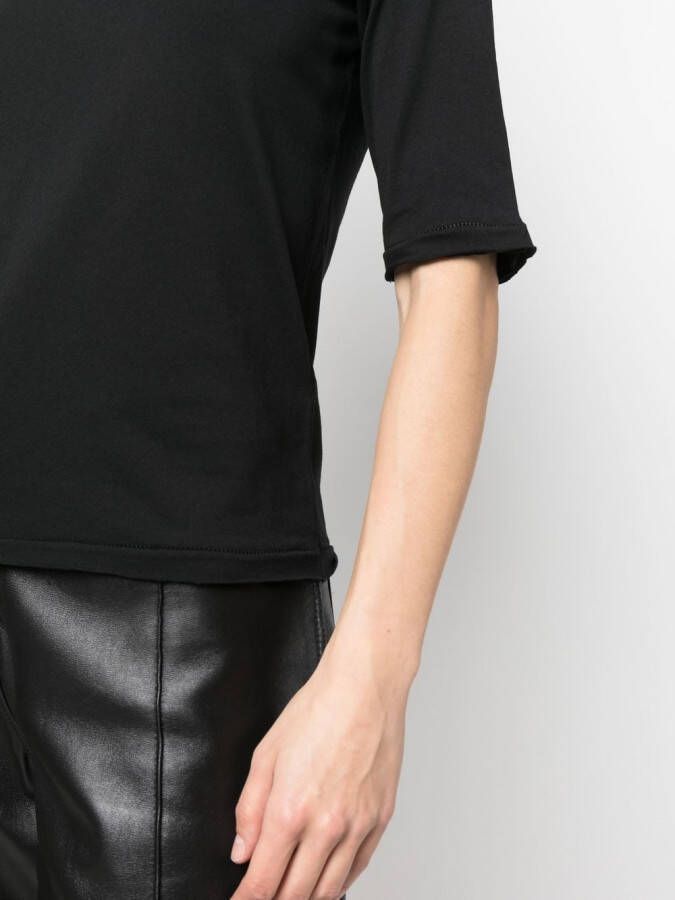 Thom Krom Katoenen T-shirt Zwart