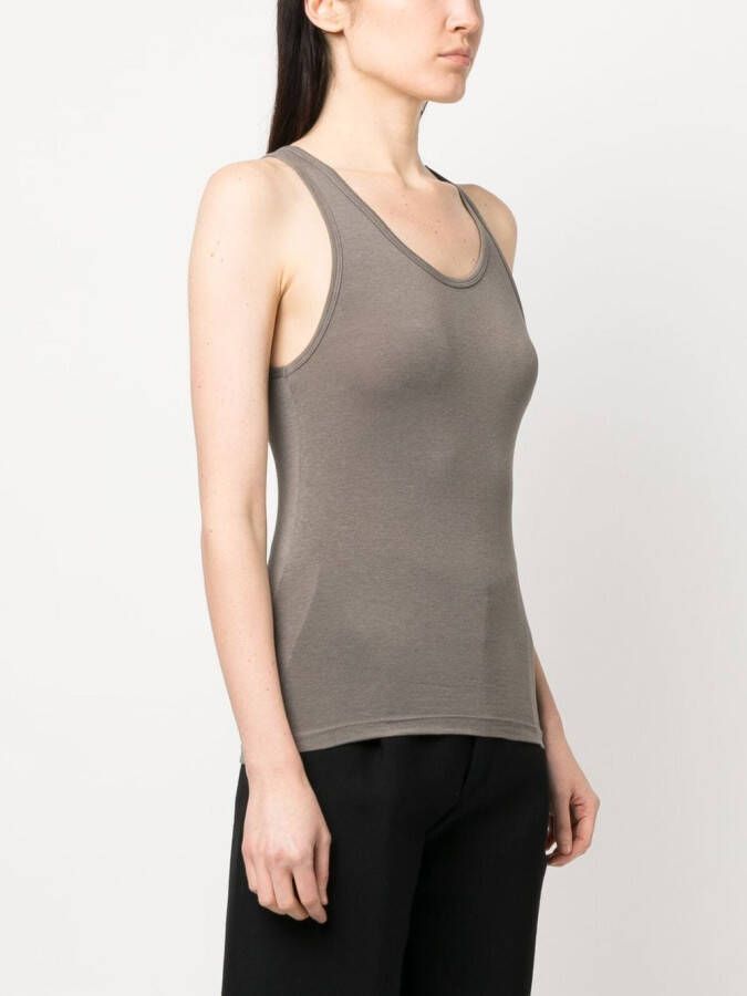 Thom Krom Cropped top Grijs
