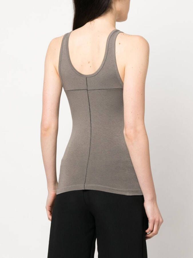 Thom Krom Cropped top Grijs