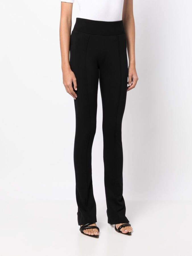 Thom Krom Broek met afwerking Zwart