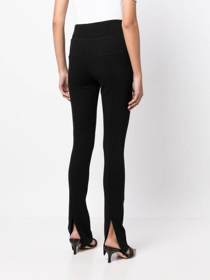 Thom Krom Broek met afwerking Zwart