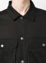 Thom Krom Overhemd met drukknoop Zwart - Thumbnail 5