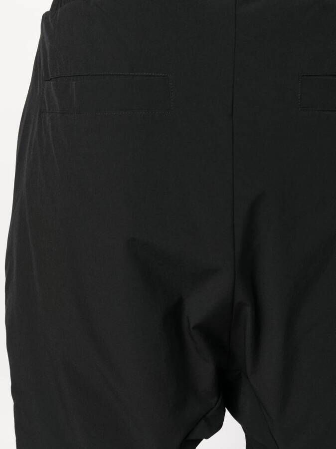 Thom Krom Shorts met elastische taille Zwart