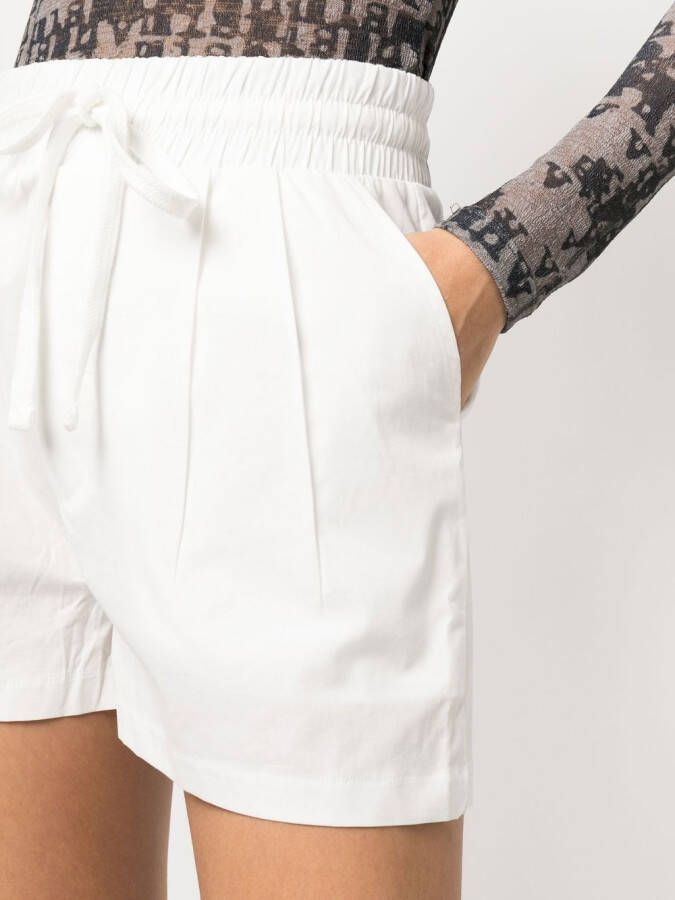 Thom Krom Shorts met trekkoord Wit