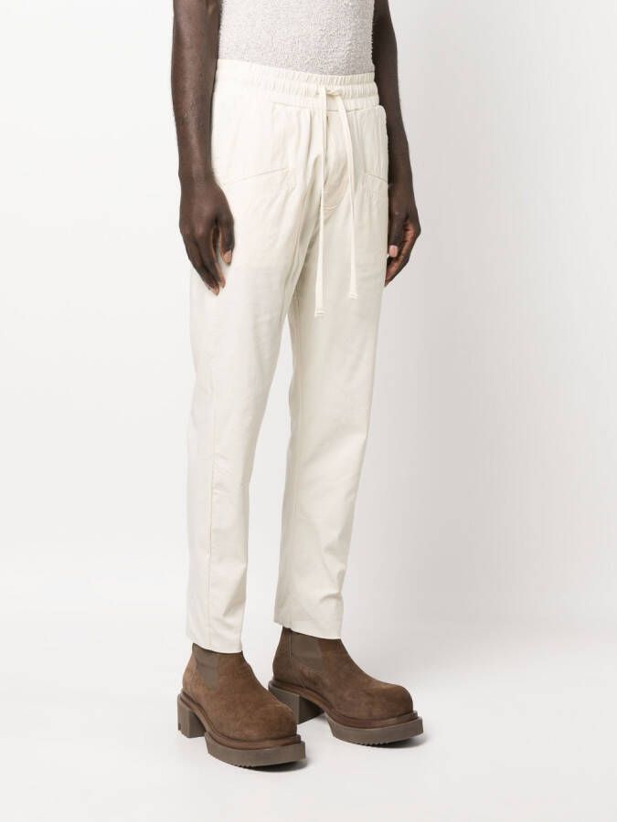 Thom Krom Broek met trekkoordtaille Beige