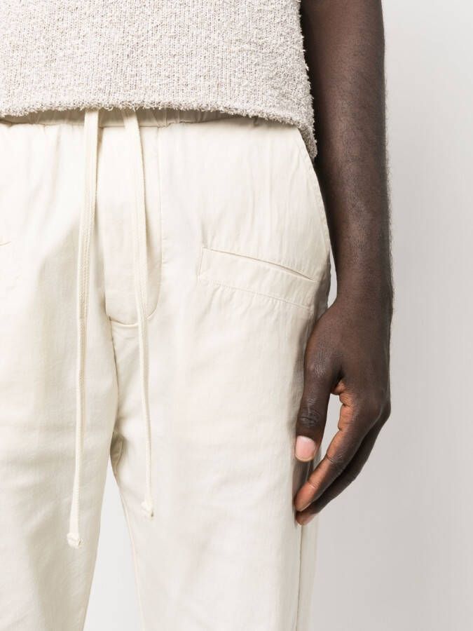 Thom Krom Broek met trekkoordtaille Beige