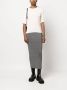Thom Krom T-shirt met decoratief stiksel Beige - Thumbnail 2
