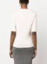 Thom Krom T-shirt met decoratief stiksel Beige - Thumbnail 4