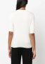 Thom Krom T-shirt met ronde hals Beige - Thumbnail 4
