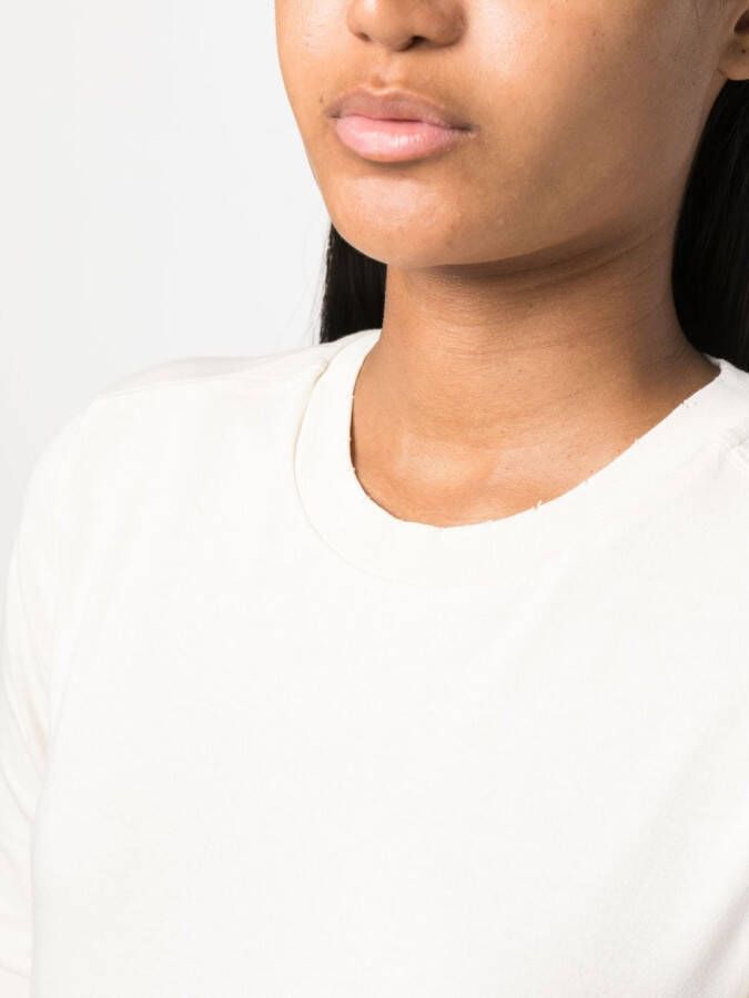 Thom Krom T-shirt met ronde hals Beige