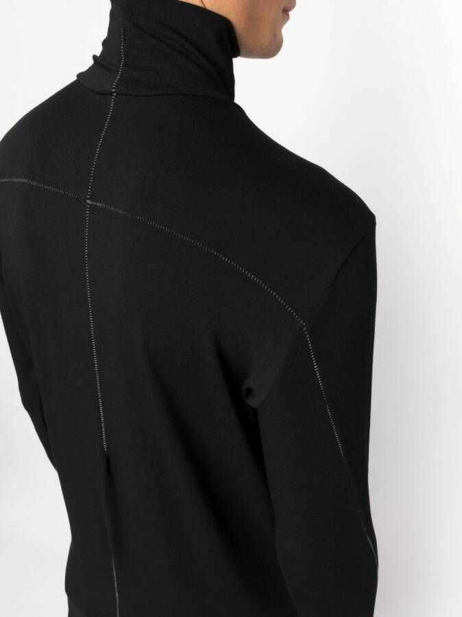 Thom Krom T-shirt met ronde hals Zwart
