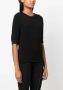 Thom Krom T-shirt met ronde hals Zwart - Thumbnail 3