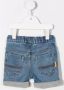 Timberland Kids Spijkershorts met patch Blauw - Thumbnail 2