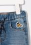 Timberland Kids Spijkershorts met patch Blauw - Thumbnail 3