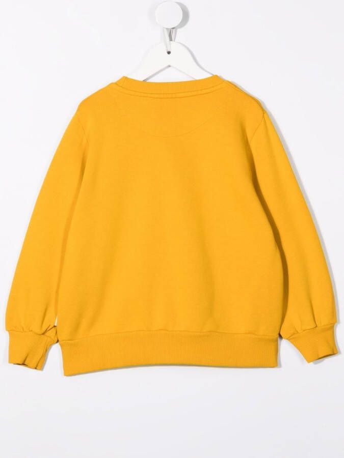 Tiny Cottons Sweater met tekst Geel