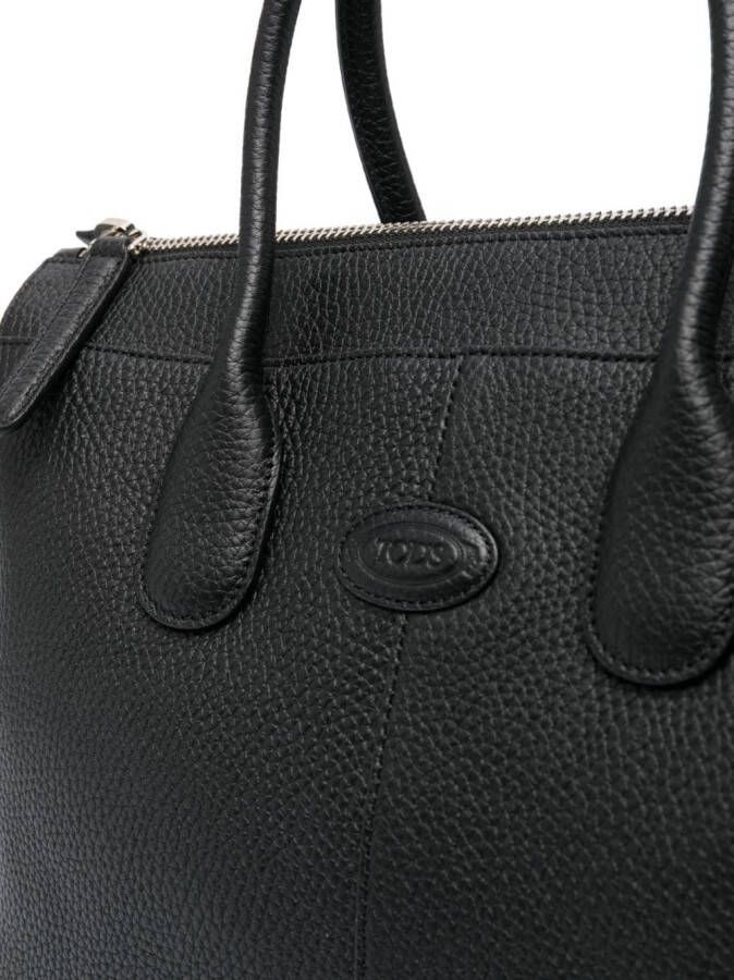 Tod's Leren bucket-tas Zwart