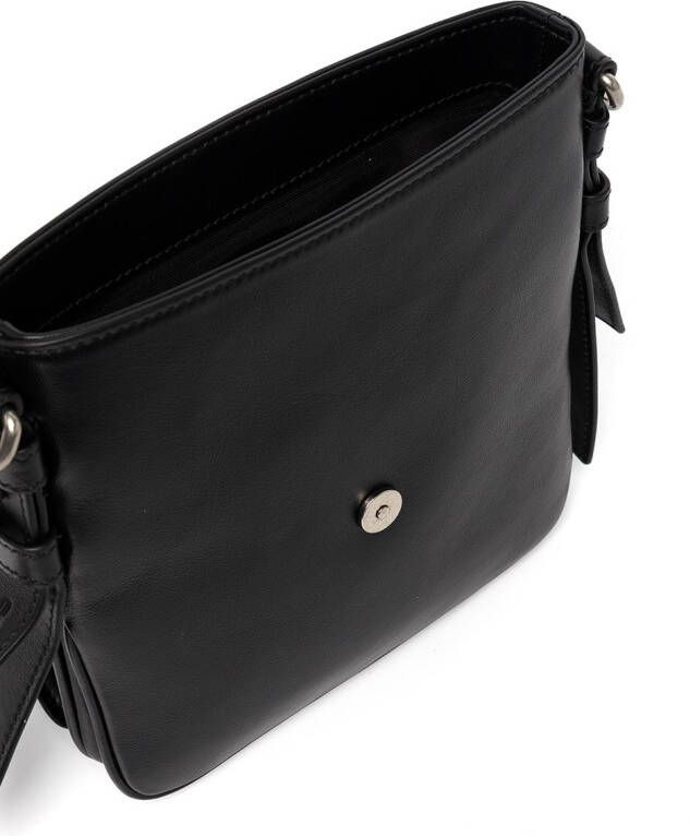Tod's Leren messengertas Zwart