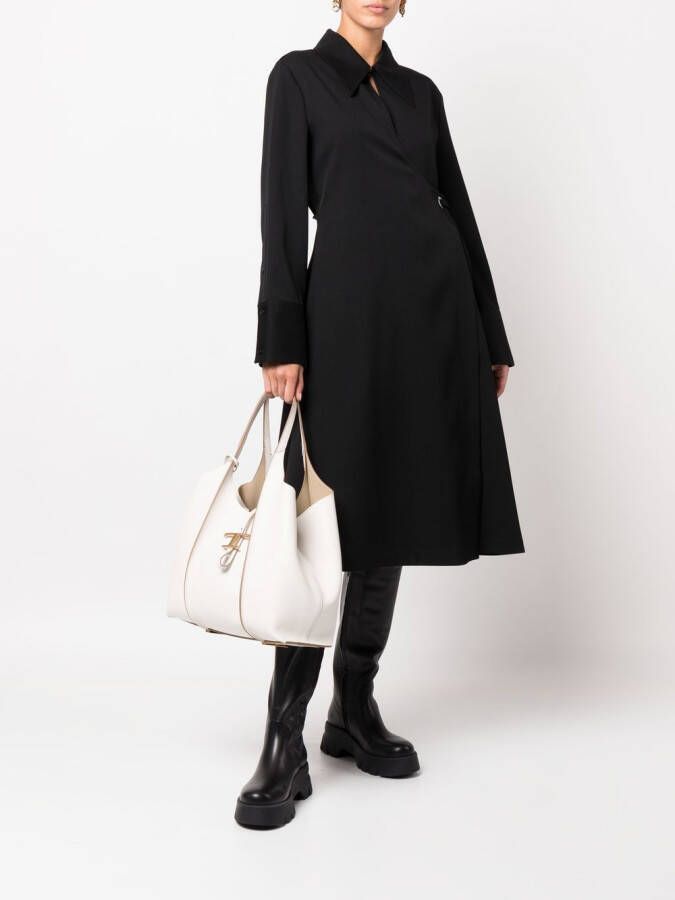 Tod's Leren shopper Wit