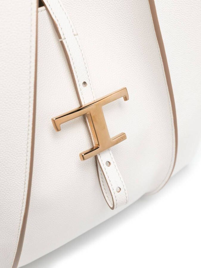 Tod's Leren shopper Wit