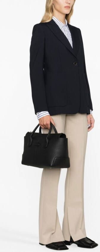 Tod's Leren shopper Zwart