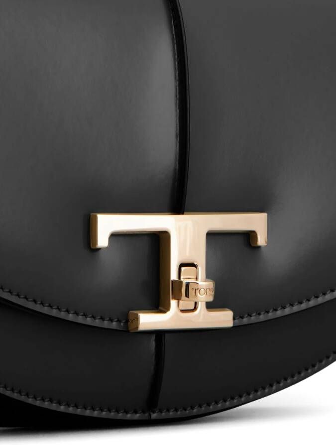 Tod's Crossbodytas met logoplakkaat Zwart