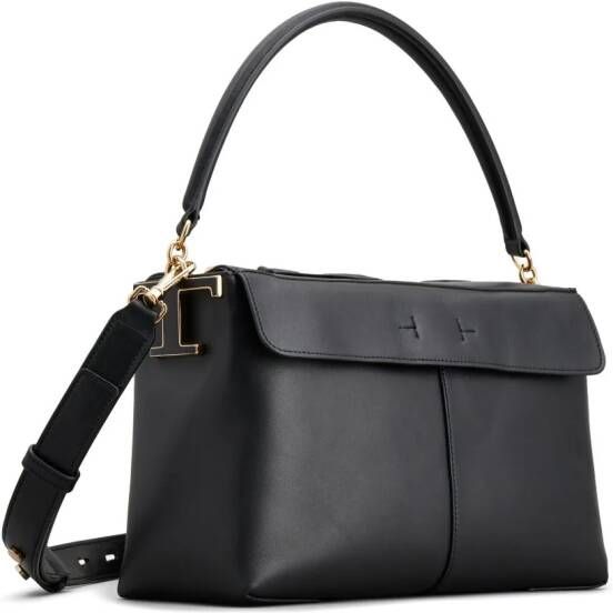 Tod's Schoudertas met logoplakkaat Zwart