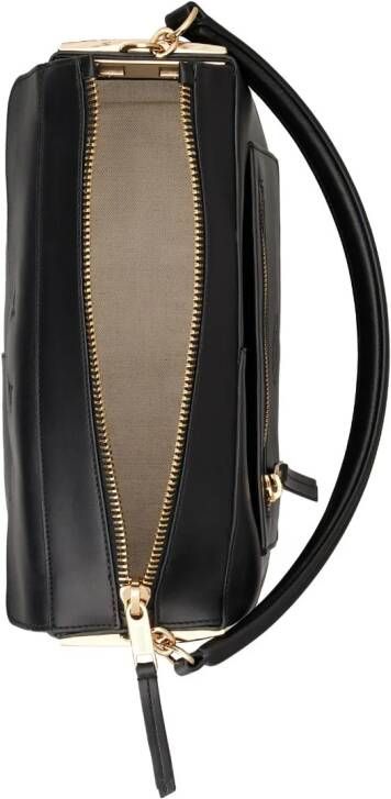 Tod's Schoudertas met logoplakkaat Zwart